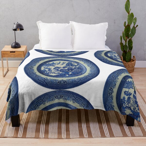 Item preview, Circular Willow Pattern Plate 2 designed and sold by ViscountBlip.