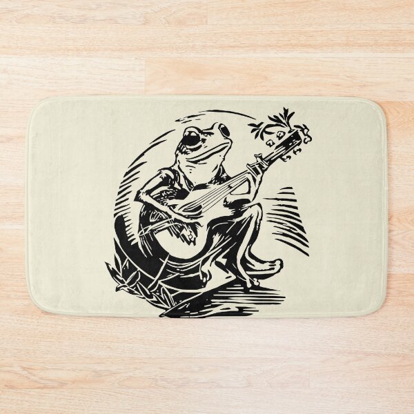 Item preview, Frog with banjo designed and sold by ValentinaHramov.