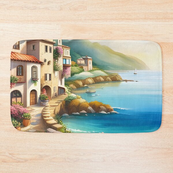 Item preview, Mediterranean coastal village designed and sold by Colin Bentham.