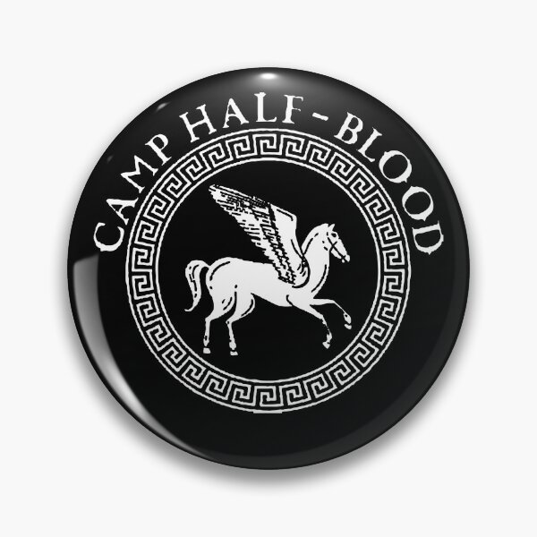 Item preview, percy jackson and the olympians series logo camp half blood t shirt designed and sold by ironpalette.