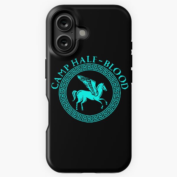 Item preview, percy jackson and the olympians series logo camp half blood t shirt designed and sold by ironpalette.