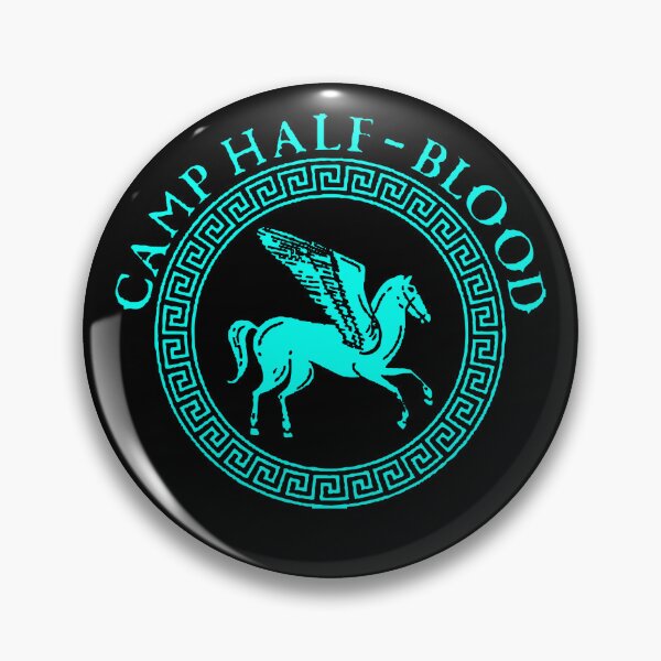 Item preview, percy jackson and the olympians series logo camp half blood t shirt designed and sold by ironpalette.