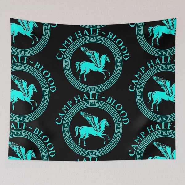 Item preview, percy jackson and the olympians series logo camp half blood t shirt designed and sold by ironpalette.