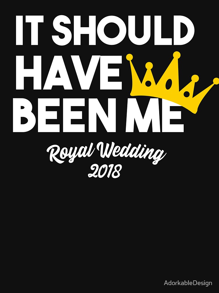 It Should Have Been Me Royal Wedding 2018 Watch Party by AdorkableDesign