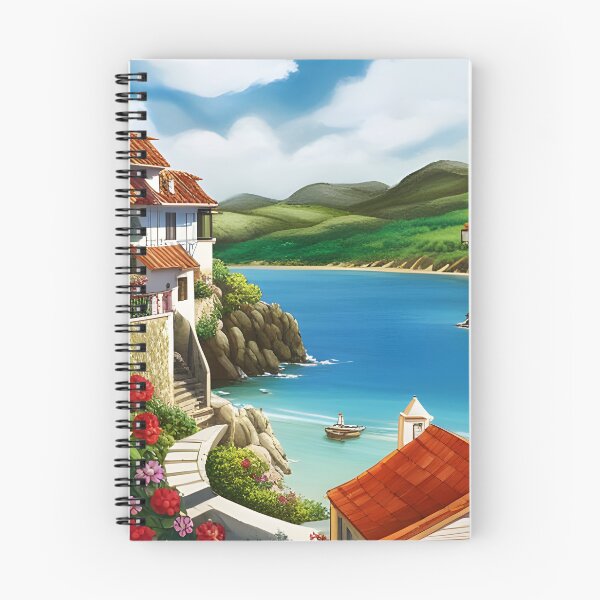 Item preview, Mediterranean coastal village designed and sold by Colin Bentham.