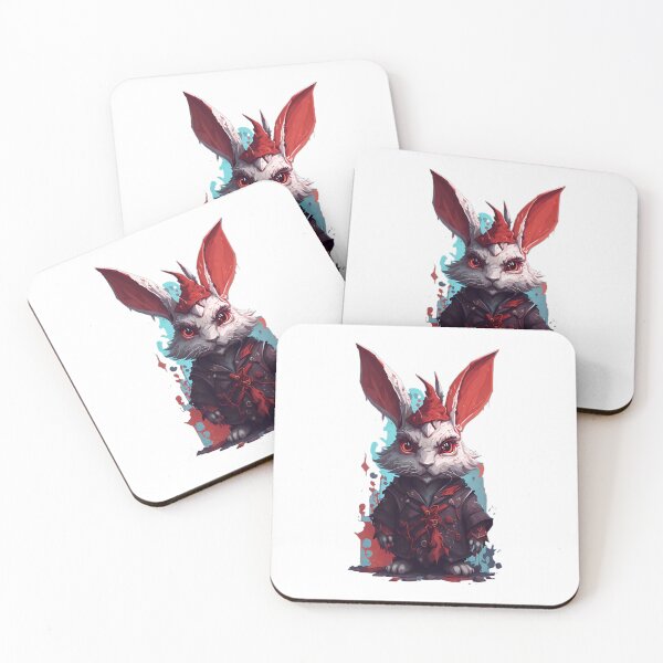 Item preview, Rabbit ninja imperial warrior 6 designed and sold by RabbitPrints.