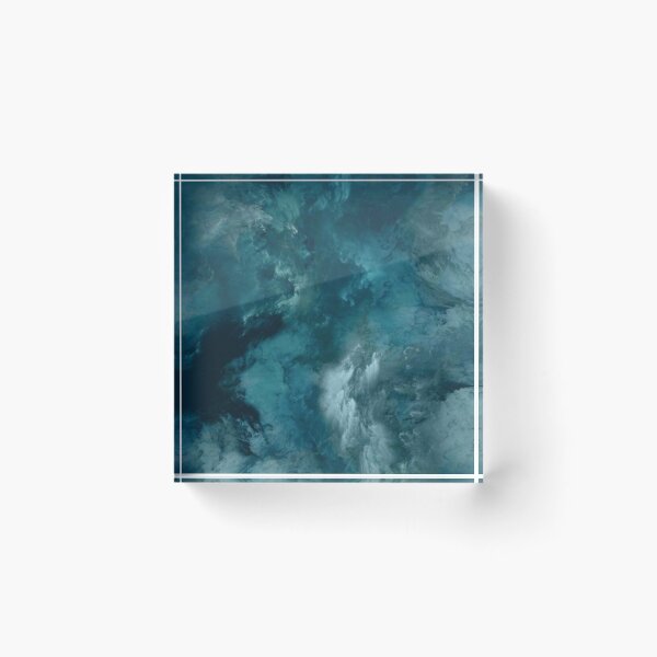 Item preview, Shades of Blue Flowing Pattern designed and sold by HadeeeeL.