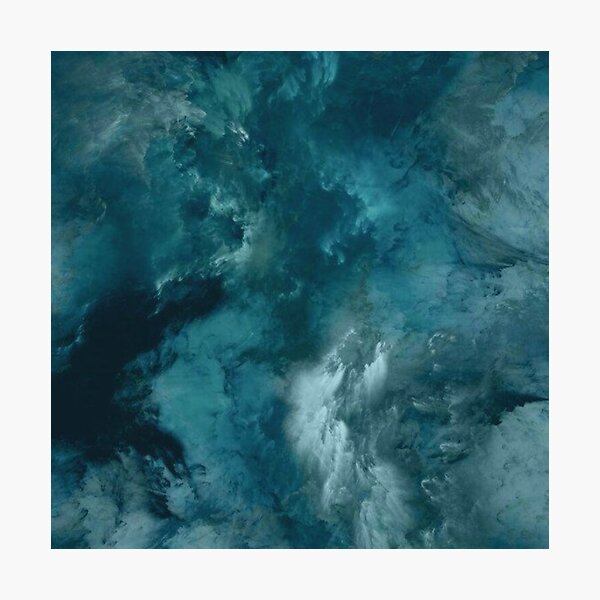 Item preview, Shades of Blue Flowing Pattern designed and sold by HadeeeeL.