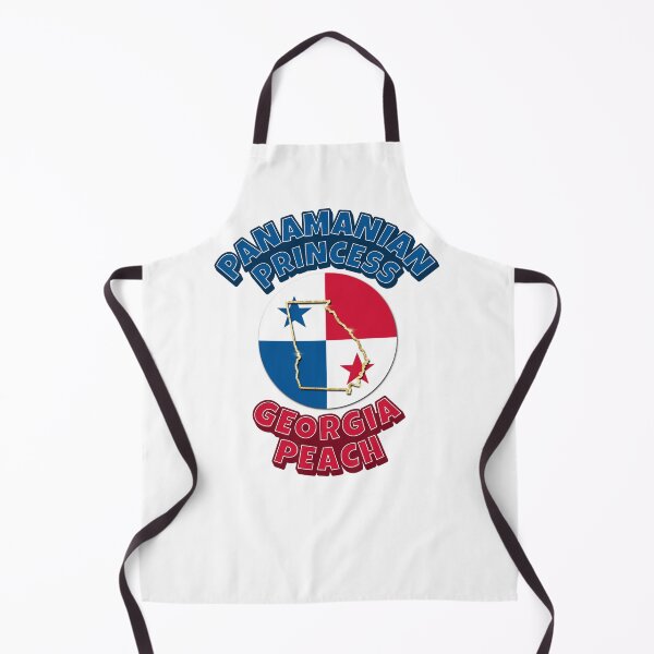 Item preview, Panamanian Princess Georgia Hispanic American Peach Flag designed and sold by FlorenciaBliss.