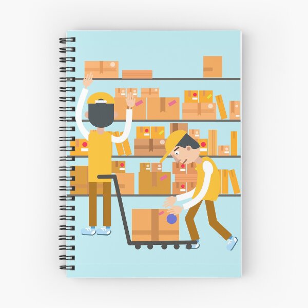Item preview, Postmen Laid Parcels. Post Office. Postal Storage.  designed and sold by ivector.