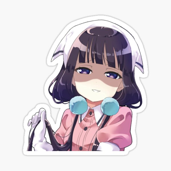 Maika Peek Sticker (Blend S) Sticker