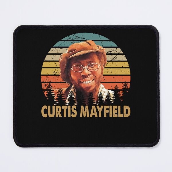 Item preview, Graphic color Curtis man singer and songwriter designed and sold by KMAArtStore.