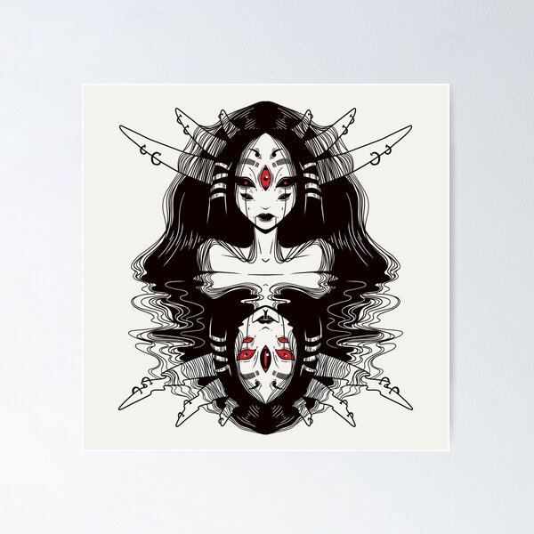 Item preview, Nure-Onna Yokai designed and sold by EduardCiurte.