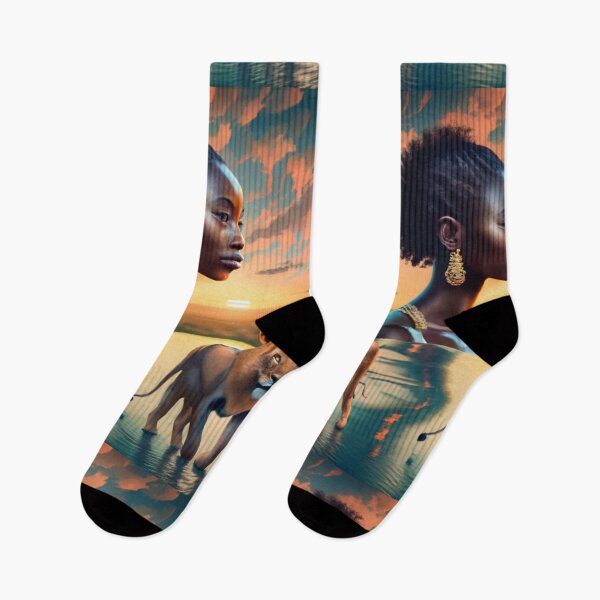 Item preview, african woman double exposure 4 designed and sold by rayo-art.