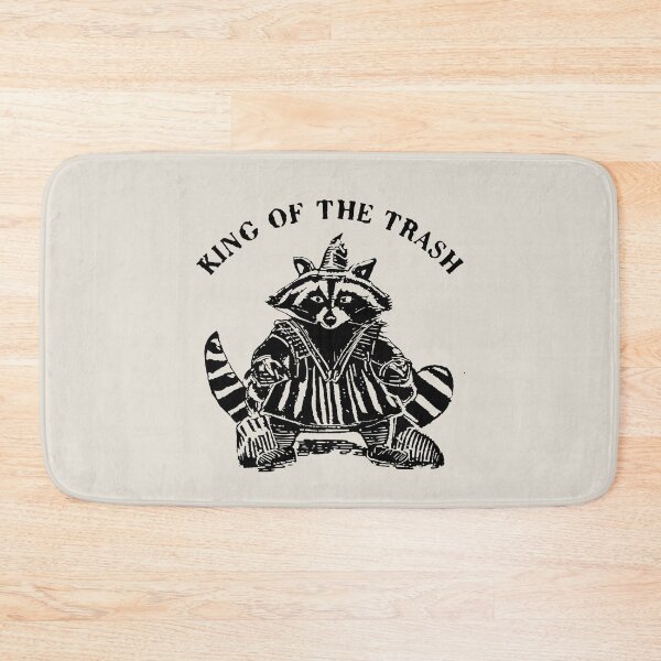 Item preview, Raccoon king of the trash designed and sold by ValentinaHramov.