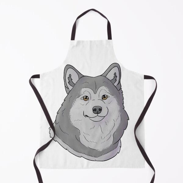 Item preview, Alaskan malamute silver and white designed and sold by Cynthiaetal.