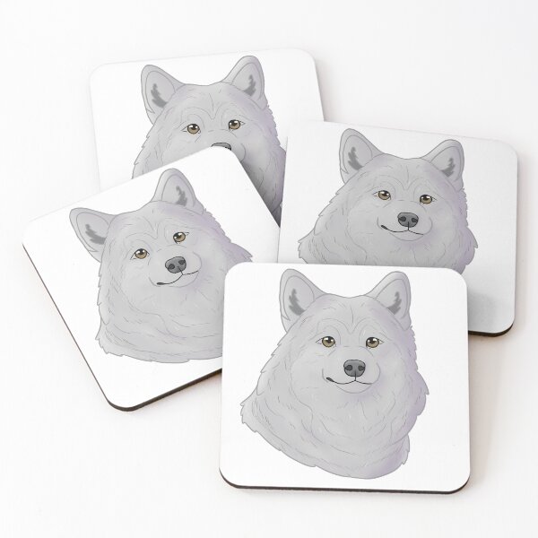 Item preview, Alaskan malamute white  designed and sold by Cynthiaetal.