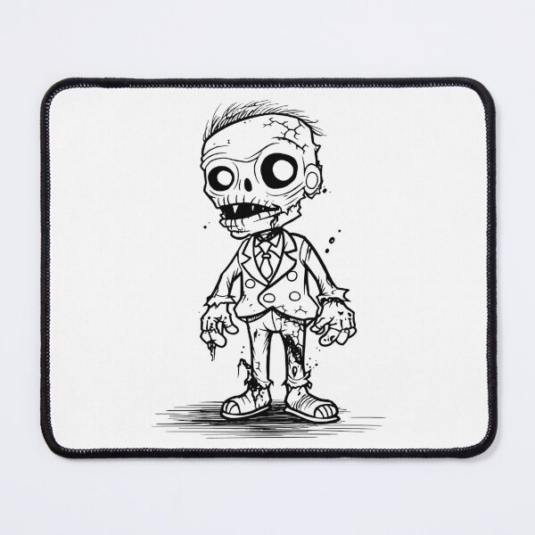 Item preview, sweet zombie cartoon, designed and sold by stoicphoenix.