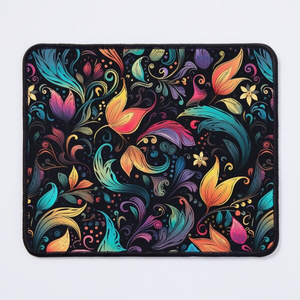 Item preview, Modern design inspired by floral motifs, polygons and pentagrams designed and sold by Pflugart.