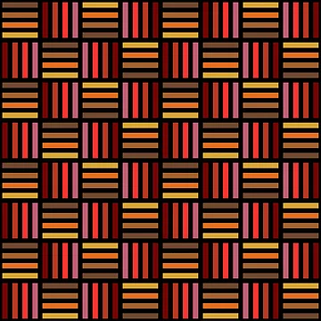 Artwork thumbnail, Rectangular and Square pattern by AFJ-Creative