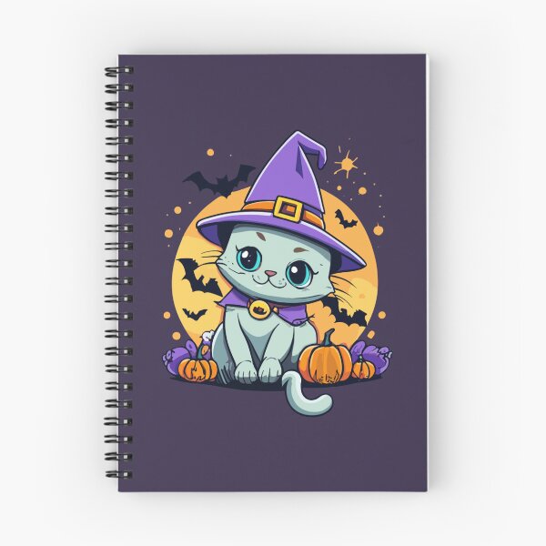 Item preview, Halloween - Cute Cartoon Witch Cat designed and sold by MrDoze.