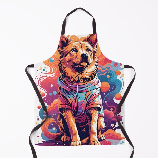 Item preview, Dog , galaxy background, space , stars ,universe designed and sold by ratchawoot.