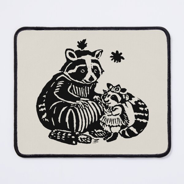Item preview, Vintage racoon and possum designed and sold by ValentinaHramov.