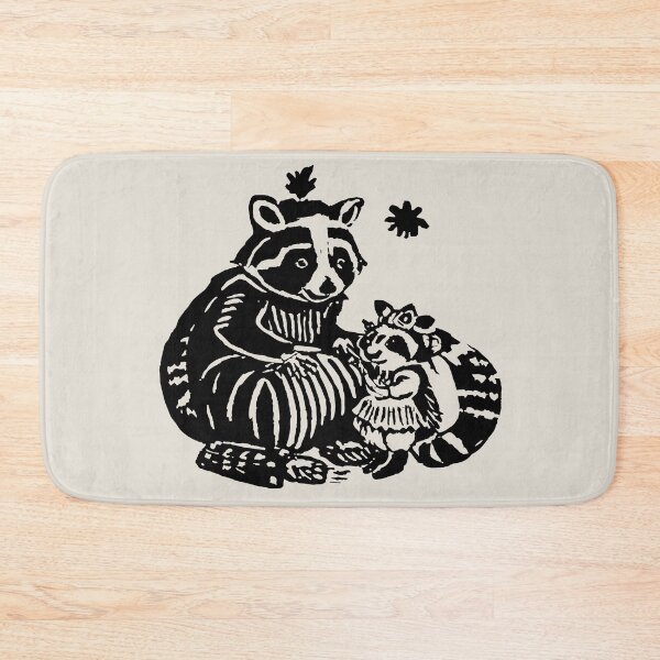 Item preview, Vintage racoon and possum designed and sold by ValentinaHramov.