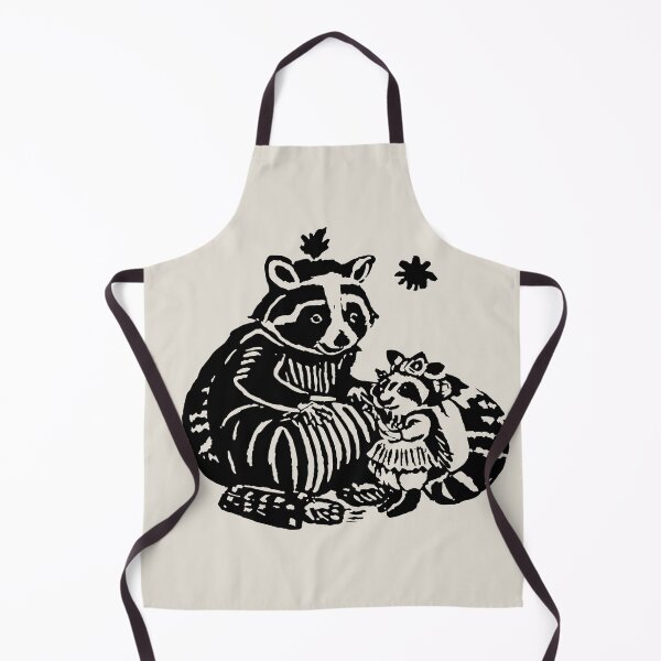 Item preview, Vintage racoon and possum designed and sold by ValentinaHramov.