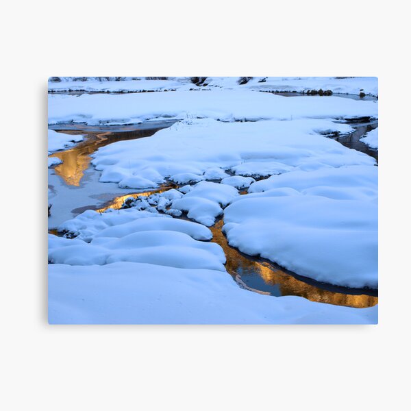 Mounds and Mirrors Canvas Print