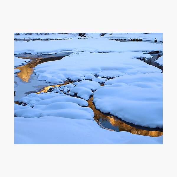 Mounds and Mirrors Photographic Print