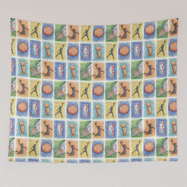 Item preview, Basketball inspired Art designed and sold by Kitslam Art.