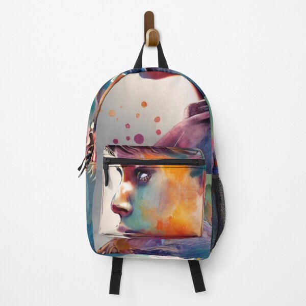 Item preview, boy and girl heads watercolor 1 designed and sold by rayo-art.