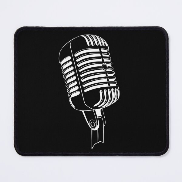 Item preview, Mic.Retro microphone. designed and sold by MusixT-Shirt.