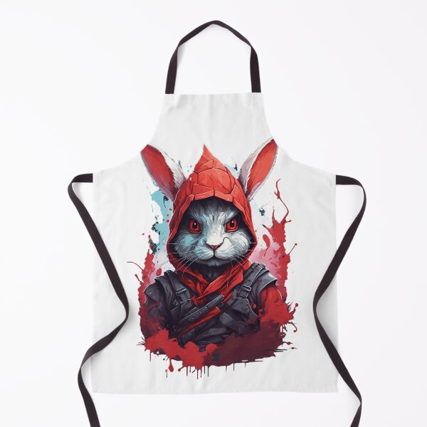 Item preview, Rabbit ninja imperial warrior 7 designed and sold by RabbitPrints.