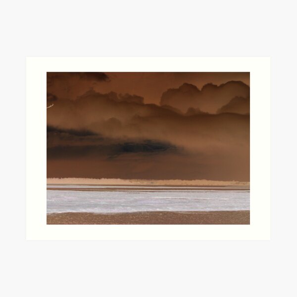 Expresso Beach Art Print
