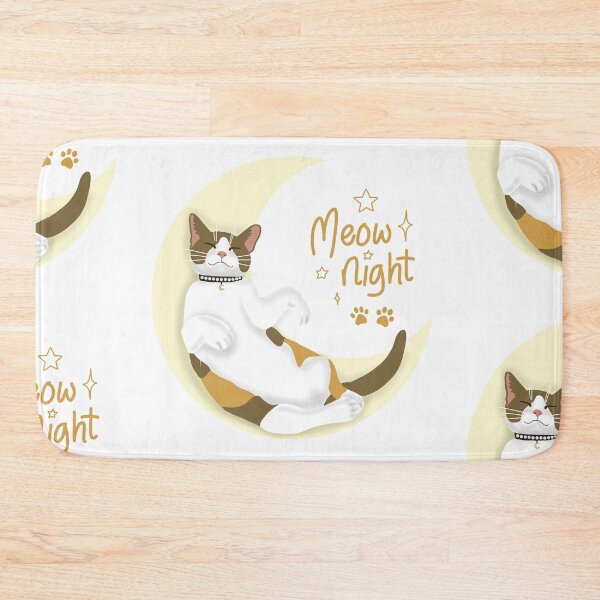 Item preview, SLEEPY MOON CAT designed and sold by ulricateodoro.