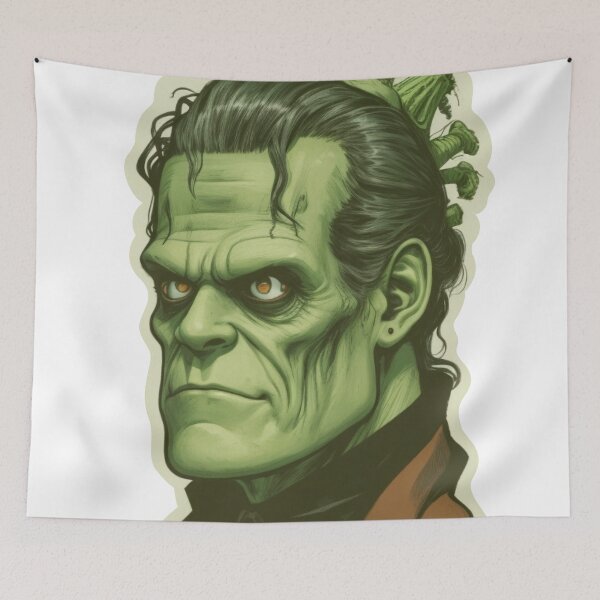 Item preview, Frankenstein's green monster designed and sold by artistua.