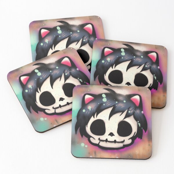 Item preview, Emo skull designed and sold by Donkey's Salad.