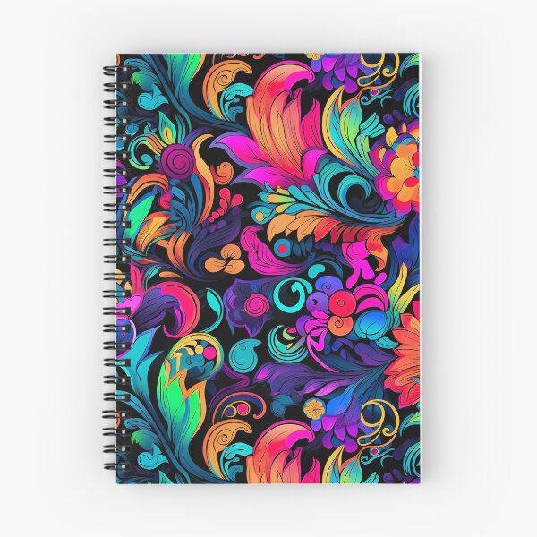 Item preview, Retro design with flower power motifs that is inspired by psychedelic art designed and sold by Pflugart.