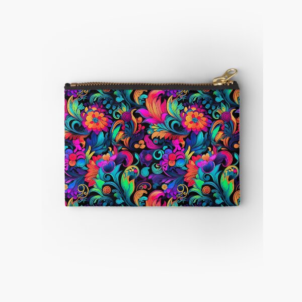 Item preview, Retro design with flower power motifs that is inspired by psychedelic art designed and sold by Pflugart.