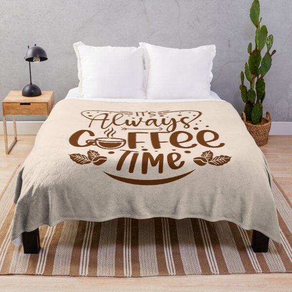 Item preview, always coffee time designed and sold by BookishSpace1.