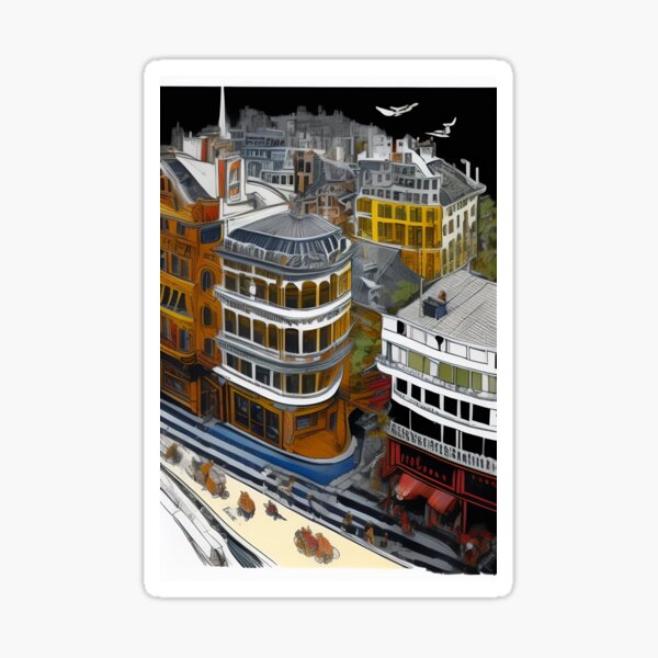 Item preview, Visions in the Heights: The City in Perspective. designed and sold by ArtBuySell.