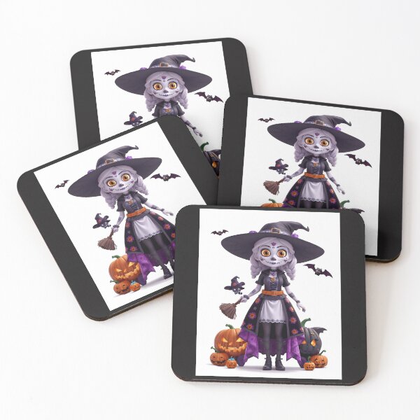 Item preview, Sugar Skull Halloween Witch 3D 9 designed and sold by Skulls & Calaveras.