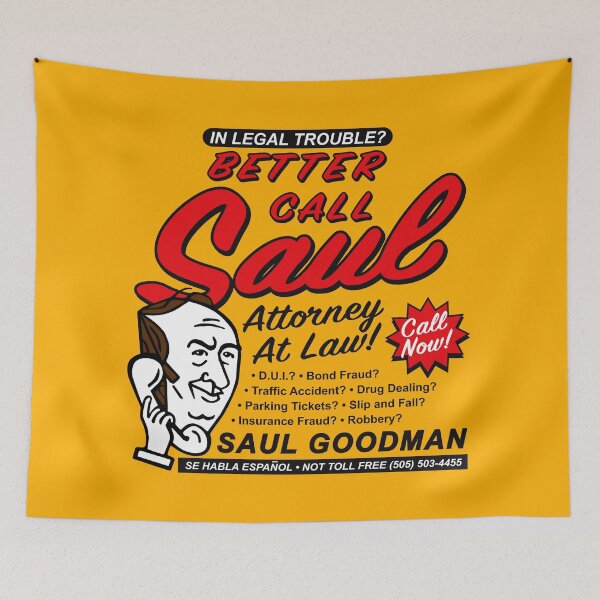 Item preview, Better Call Saul Newspaper Ad designed and sold by Alema Art.