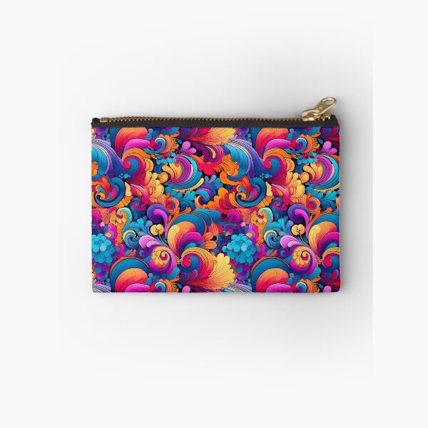 Item preview, Retro design with flower power motifs that is inspired by psychedelic art designed and sold by Pflugart.