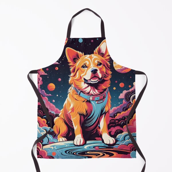 Item preview, Dog , galaxy background, space , stars ,universe designed and sold by ratchawoot.