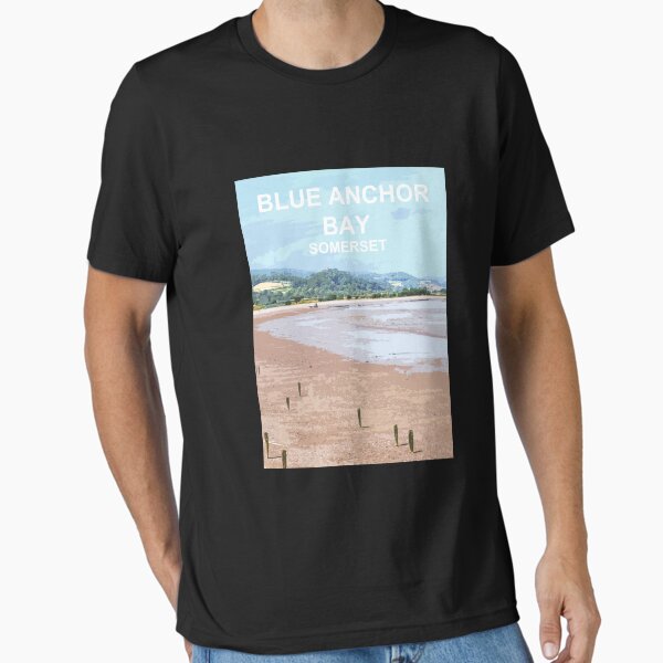 Artikel-Vorschau von Blue Anchor Bay Somerset. Minenkopf. Poster zum Reiseort, designt und verkauft von BarbaraGlebska.