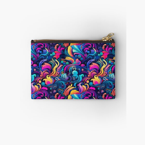 Item preview, Retro design with flower power motifs that is inspired by psychedelic art designed and sold by Pflugart.