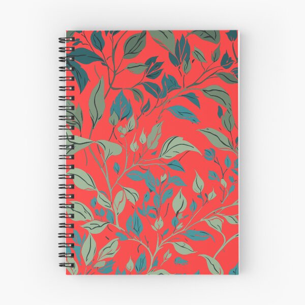 Item preview, Leaves on red background designed and sold by MacLis.